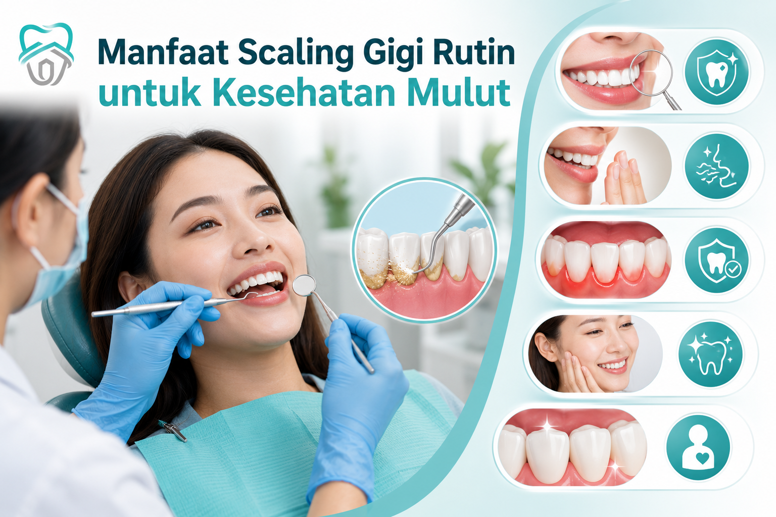 7 Manfaat Scaling Gigi Rutin untuk Kesehatan Mulut